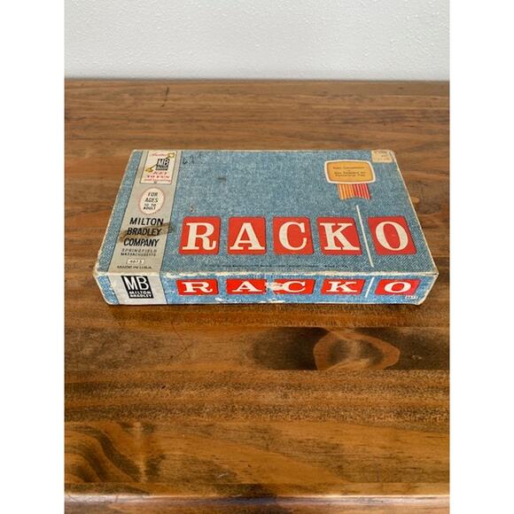 Vintage Milton Bradley Racko Game - Original Box 1961 - Picture 2 of 9